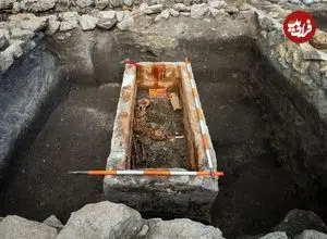 «تابوت رومی» بعد از 1700 سال باز شد؛ از اسکلت تا جواهرات