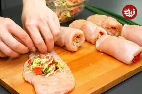 ببینید| طرز تهیه یک شام متفاوت با 4 عدد فیله مرغ