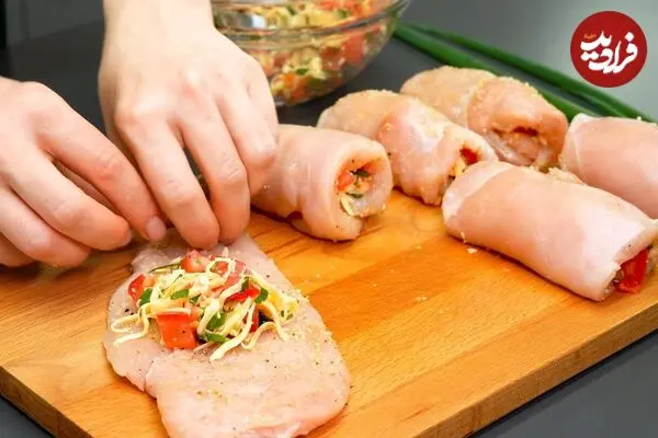ببینید| طرز تهیه یک شام متفاوت با 4 عدد فیله مرغ