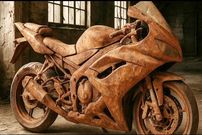 ببینید؛ مراحل بازسازی، تعمیر و رنگ آمیزی موتورسیکلت Yamaha R5 زنگ زده