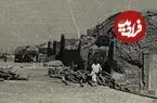 عکس| سفر زمان؛ منظرۀ یک خیابان خاکی در شهر «قم»؛ 80 سال قبل