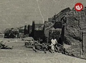 عکس| سفر زمان؛ منظرۀ یک خیابان خاکی در شهر «قم»؛ 80 سال قبل