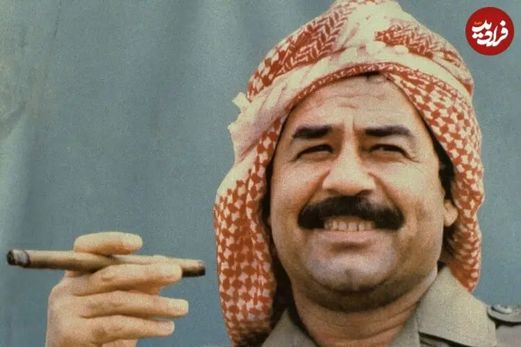 عکس| سفر زمان؛ «صدام» در حال نماز خواندن در حرم امام هادی؛ سال 1376