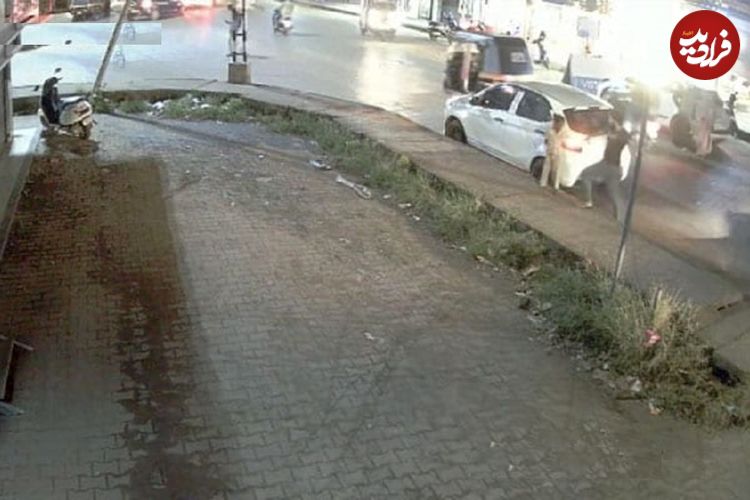 ببینید؛ شگرد جدید دزدها؛ تصادف ساختگی برای خفت‌گیری؛ حاوی تصاویر ناراحت‌کننده