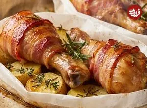 ببینید| طرز تهیه یک شام متفاوت آمریکایی با 6 عدد ران مرغ