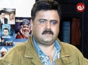 عکس| سفر در زمان؛ «اکبر عبدی» در 29 سالگی و در پشت صحنه نهمین فیلم اش؛ سال 68