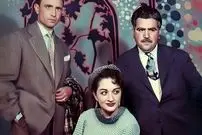 عکس| سفر در زمان؛ «شهلا ریاحی و ایران دفتری» در یک مراسم؛ اوایل دهه 70