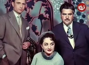 عکس| سفر در زمان؛ «شهلا ریاحی و ایران دفتری» در یک مراسم؛ اوایل دهه 70