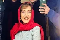 عکس| سفر زمان؛ چهرۀ «پانته‌آ بهرام» در پشت‌صحنۀ اولین سریالش در کنار «محمدعلی کشاورز»