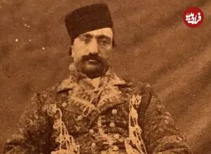 عکس| سفر زمان؛ «ناصرالدین شاه» در ایوان تخت مرمر و در مراسم سلام؛ سال 1272