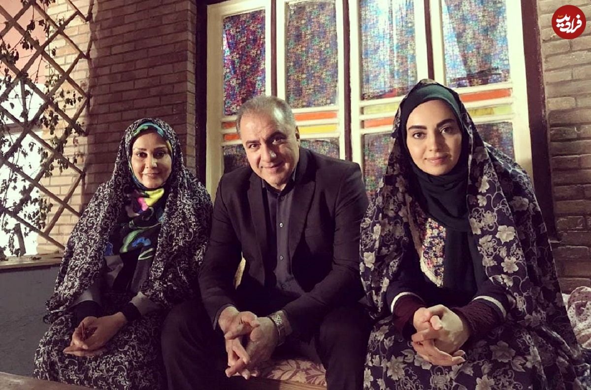 عکس| سفر در زمان؛ «زهرا زن دکتر توفیقی» سریال بچه مهندس 3 در کنار پوری بنایی؛ سال 96