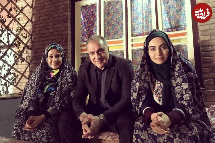 عکس| سفر در زمان؛ «زهرا زن دکتر توفیقی» سریال بچه مهندس 3 در کنار پوری بنایی؛ سال 96