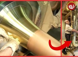 ببینید؛ فرآیند شگفت انگیز ساخت یک ترومپت با استفاده از دستگاه CNC