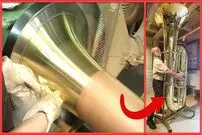 ببینید؛ فرآیند شگفت انگیز ساخت یک ترومپت با استفاده از دستگاه CNC