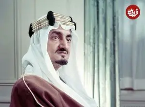 عکس| سفر در زمان؛ «ملک فیصل، پادشاه عربستان» در کنار معمر قذافی در قاهره؛ سال 1349 