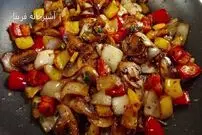 ببینید| طرز تهیه یک خوراک خوشمزه و جدید با قارچ و سبزیجات