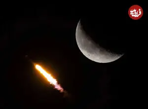 موشک سرگردان فالکون ۹ اسپیس‌ایکس با سرعت هفت برابر صوت به ماه برخورد کرد