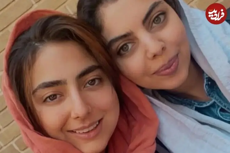 عکس| سفر زمان؛ «پوری بنایی» در کنار «لیلی و حنا، نوه های فردین»؛ سال 96