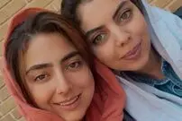 عکس| سفر زمان؛ «پوری بنایی» در کنار «لیلی و حنا، نوه های فردین»؛ سال 96