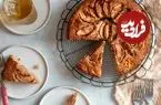 کیک سیب هلندی؛ کیکی که عطر دارچین و سیبش خانه را پر می‌کند