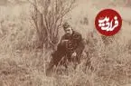 عکس| سفر زمان؛ تصویری از «ناصرالدین شاه» در حال غذا خوردن کنار استخر