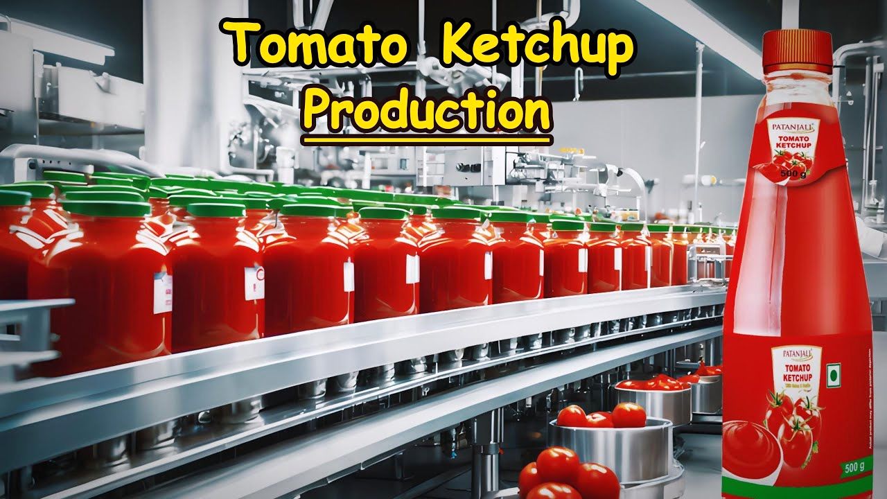 (ویدئو) فرآیند تولید سس و رب گوجه فرنگی در یک کارخانه اروپایی