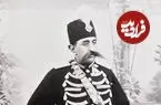 عکس| سفر زمان؛ تصویری از مظفرالدین شاه قاجار با «تاج کیانی»