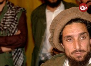 عکس؛ سفر در زمان؛ «عبدالله عبدالله در کنار احمد شاه مسعود»؛ سال 1375