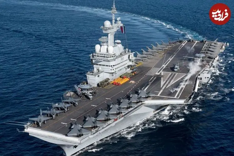 ببینید| مشخصات ناو هواپیمابر شارل دوگل نیروی دریایی فرانسه 
