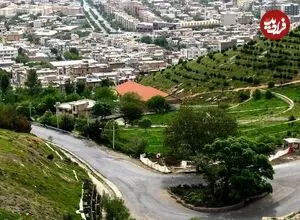 عکس| سفر زمان؛ منظرۀ شهر «سنندج» در دوران ناصرالدین شاه