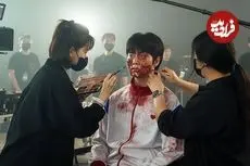 ببینید| فرآیند دیدنی گریم بازیگر زامبی سریال کره ای «ما همه مرده‌ایم»