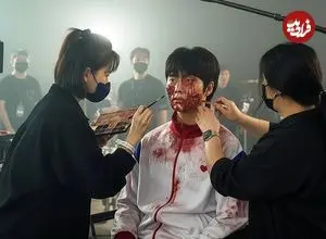 ببینید| فرآیند دیدنی گریم بازیگر زامبی سریال کره ای «ما همه مرده‌ایم»