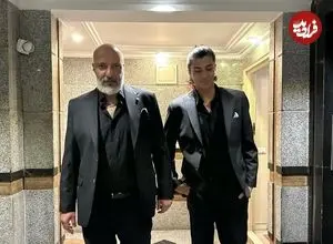 عکس| چهره روز؛ «آیین جعفری» پسر «امیر جعفری و ریما رامین فر» با ژست های مدلینگی