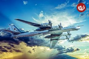 (عکس) معرفی بمب افکن استراتژیک Tupolev Tu-95 با قابلیت حمل بمب هسته ای