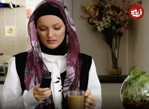 عکس| سفر در زمان؛ «بیتا» سریال آوای باران در لباس چارلی چاپلین؛ سال 1400