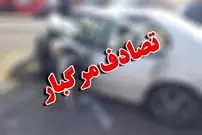 مرگ‌ راننده ۲۰۶ در اتوبان شهید صیادشیرازی