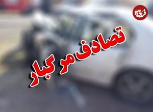 مرگ‌ راننده ۲۰۶ در اتوبان شهید صیادشیرازی