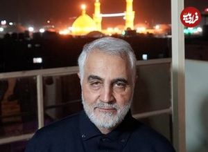 عکس؛ سفر به تاریخ؛ «سردار سلیمانی» در کنار «پدر صنعت موشکی ایران» در جبهه؛ دهۀ 60