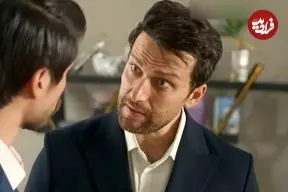 عکس| سفر زمان؛ چهرۀ «بابک» (سریال ساهره) با لباس قاجاری در اتاق گریم «بانوی عمارت»