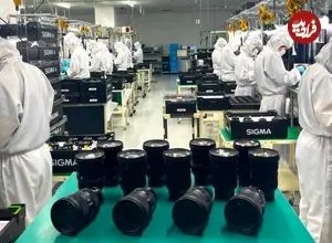 ببینید| لنز دوربین چگونه در کارخانه های ژاپن تولید می شود؟