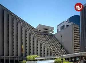 تصاویر| نمونه ای برجسته از بروتالیسم متأخر و مدرنیسم شرکتی آمریکا