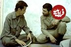 عکس؛ سفر در زمان؛ «شهید حسن باقری» در کنار صدها مین در جبهه؛ سال 1360