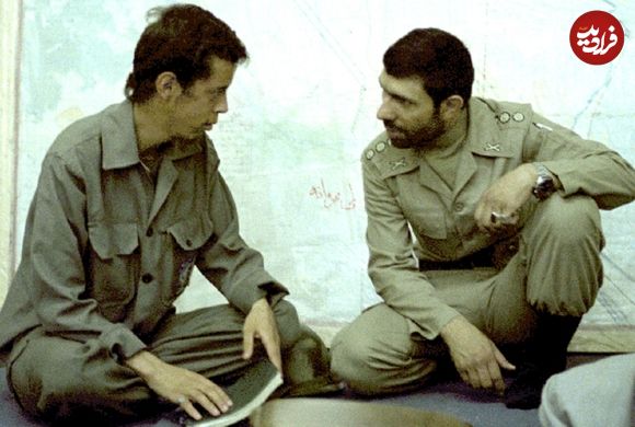 عکس؛ سفر در زمان؛ «شهید حسن باقری» در کنار صدها مین در جبهه؛ سال 1360