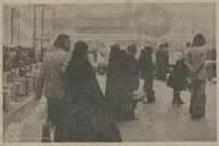 عکس؛ سفر در زمان؛ خیابان‌های تهران شبیه بازار شام شده! 