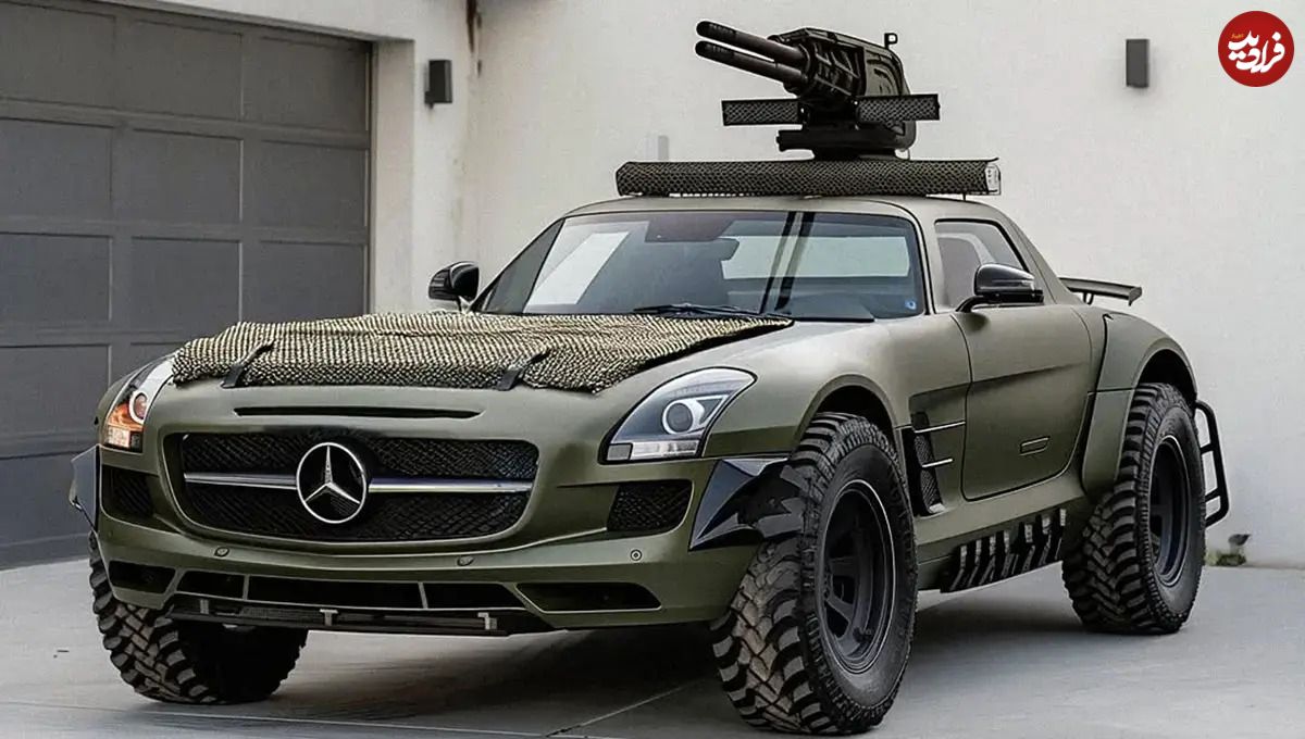 تصاویر؛ مرسدس جنگی! 