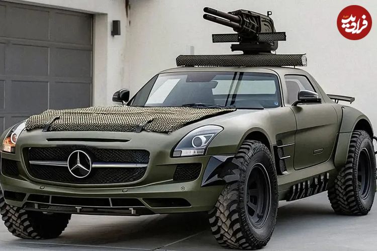 تصاویر؛ مرسدس جنگی! 