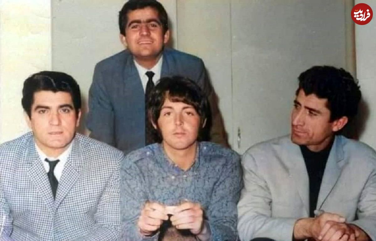 (عکس) «پل مککارتنی» خواننده گروه بیتلز و نامزدش در خانه «ویگن»؛ سال46