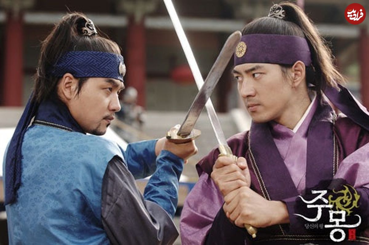 عکس| سفر زمان؛ «جومونگ» با «مسلسل» در پشتصحنه یک سریال؛ 4 سال بعد از سریال جومونگ