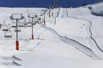 (ویدئو) پیست اسکی توچال سفیدپوش شد