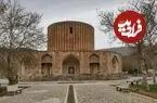 عکس| سفر زمان؛ سرباز قاجاری با توپ‌های جنگی در «کاخ خورشید»؛ 140 سال قبل